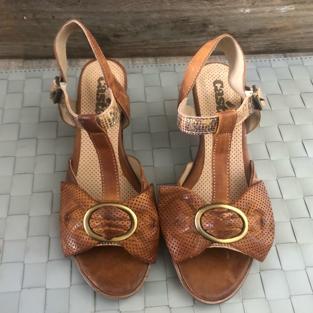 T-Strap High Heel Sandal